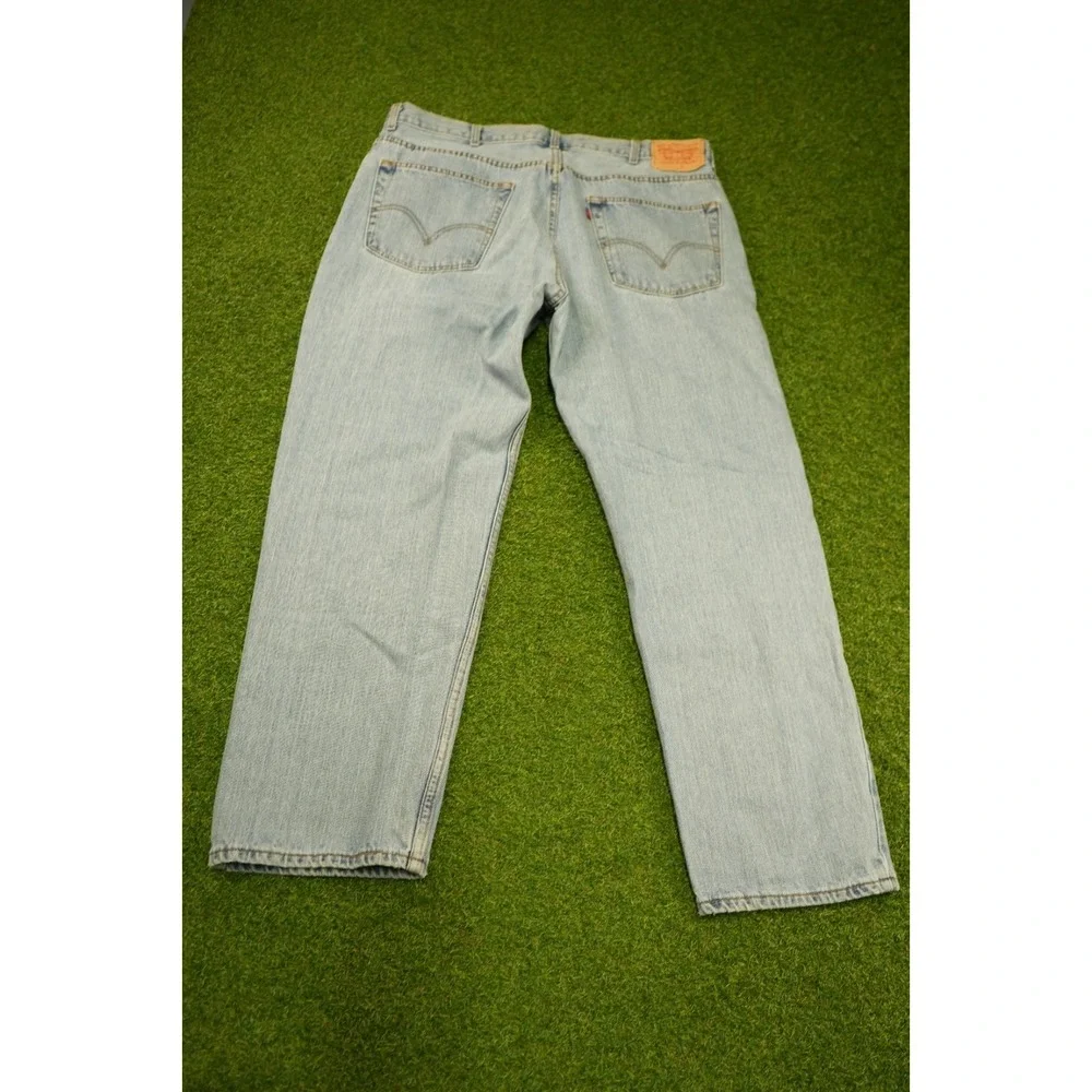 Levi's‎ 550 Jeans Mens 40x32 Blue Denim 5-Pockets Comfort High-Rise Straight Leg